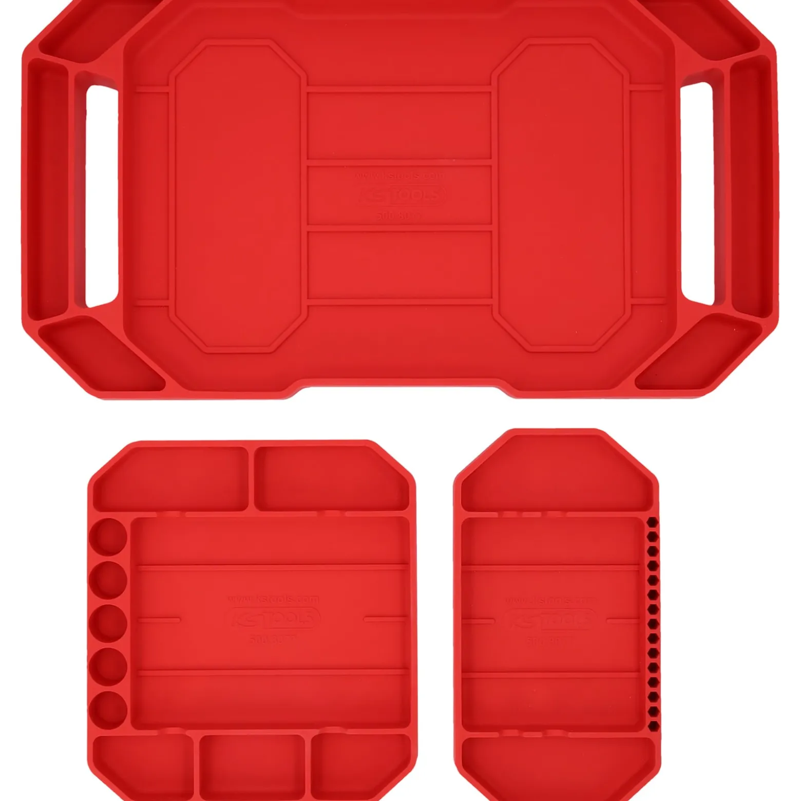 KS TOOLS Werkzeugablagensatz aus Silikon 3tlg. - 500.8077