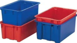 LA-KA-PE Drehstapelbehälter PP blau - LB65/45 BLAU