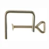 Laubsägezwinge Spannweite 50 mm Stärke 4 mm vernickelt - 490003