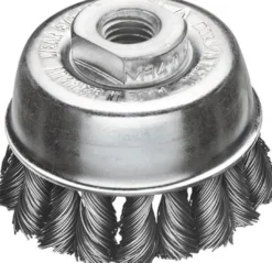 Lessmann Topfbürste Ø 65 mm M14 Drahtstärke 0,5 mm - 482.217.WZ