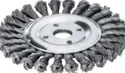 Lessmann Zopfrundbürste Ø115 mm STA 14 mm 12.500 min-¹ - 472211