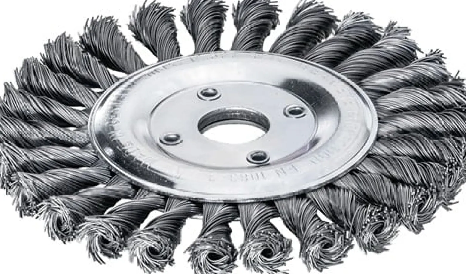 Lessmann Zopfrundbürste Ø115 mm STA 14 mm 12.500 min-¹ - 472211