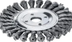 Lessmann Zopfrundbürste Ø115 mm STA 14 mm 12.500 min-¹ - 472211