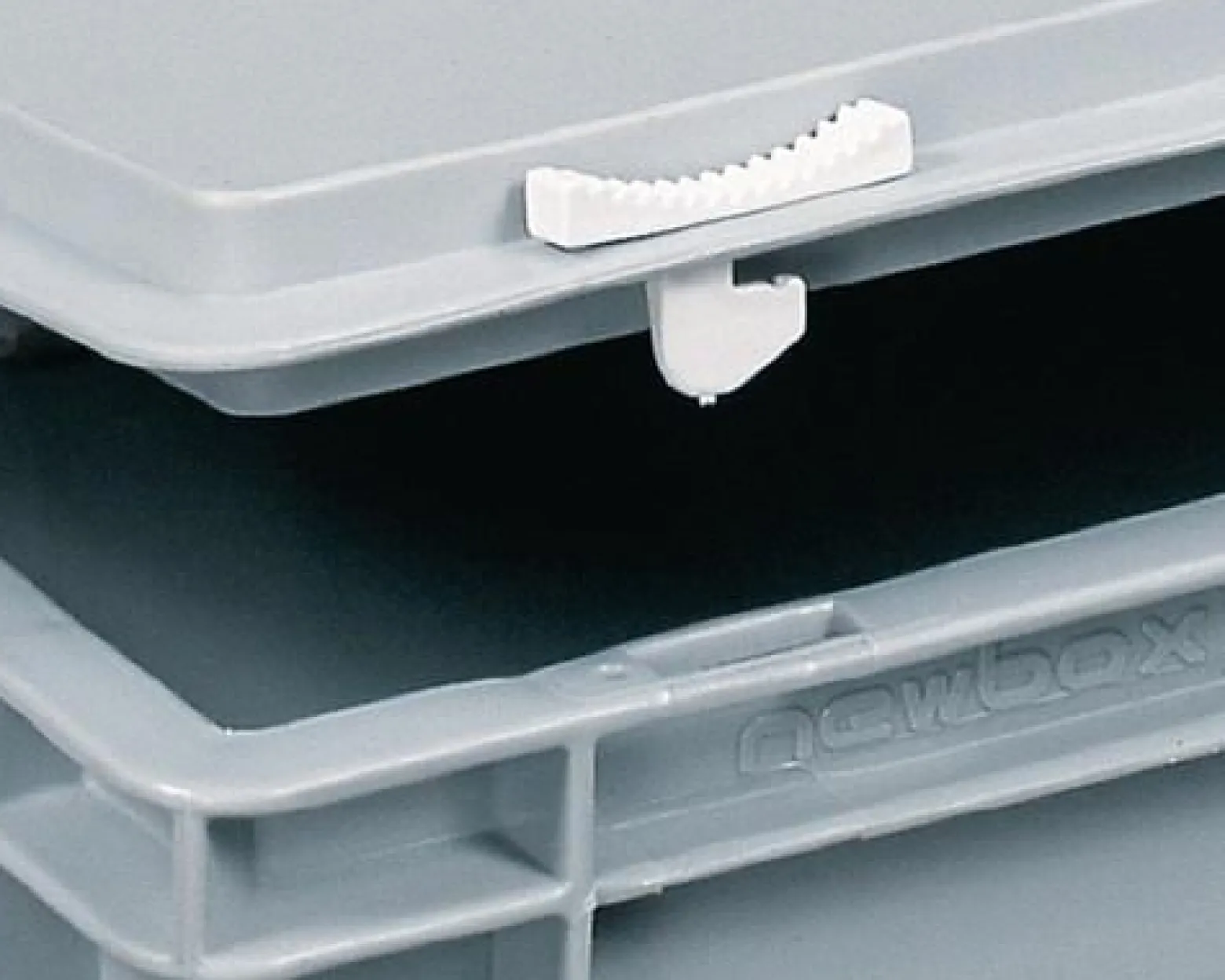 Lockweiler Kunststoffkoffer L600xB400xH163 mm PP 1 Griff - PC33-139. 233.110. 118