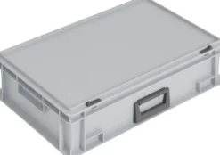 Lockweiler Kunststoffkoffer L600xB400xH163 mm PP 1 Griff - PC33-139. 233.110. 118