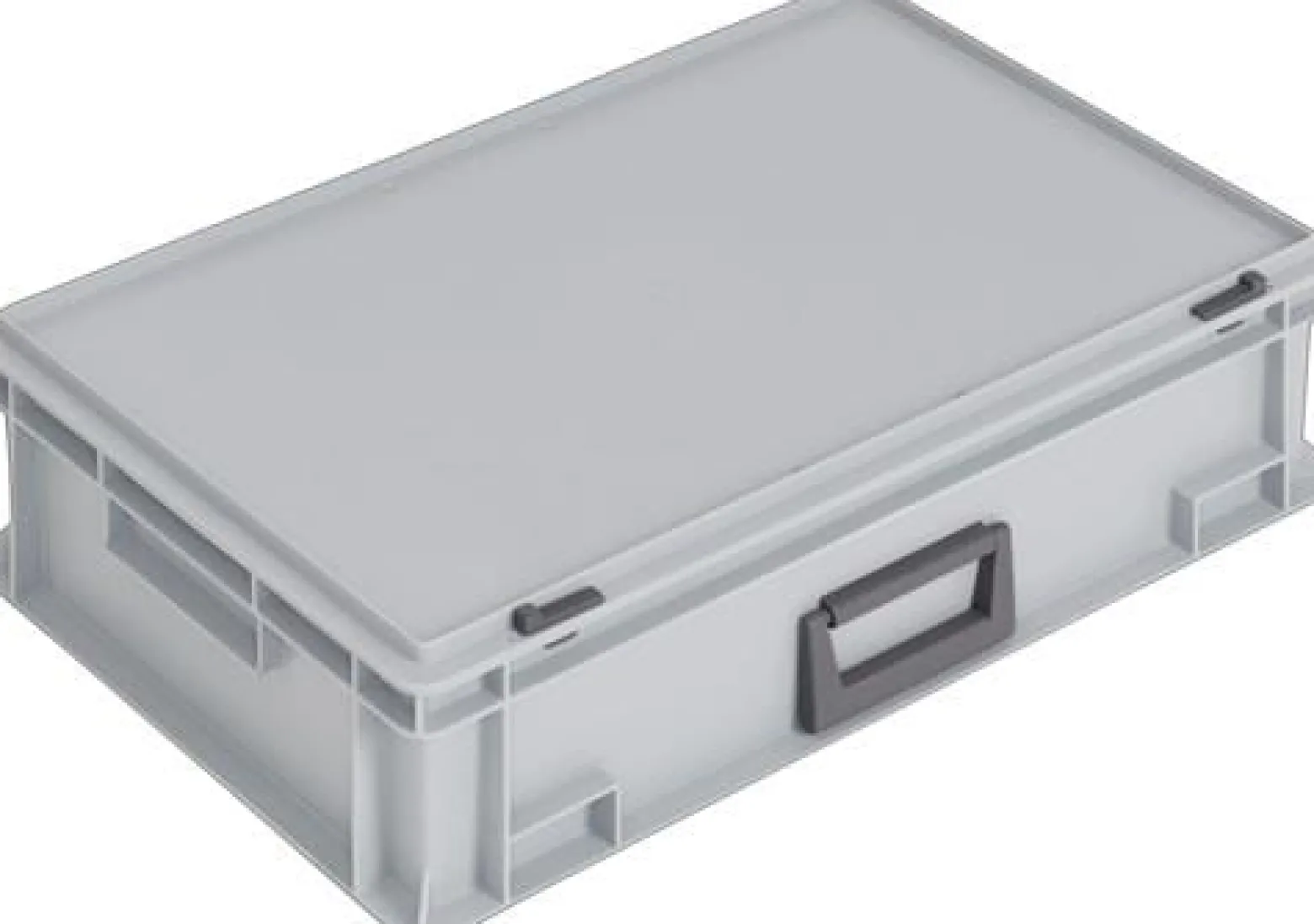 Lockweiler Kunststoffkoffer L600xB400xH163 mm PP 1 Griff - PC33-139. 233.110. 118