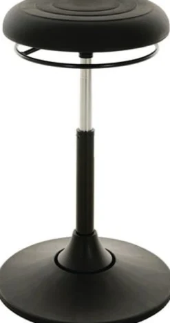 LOTZ Drehhocker Ku.-Tellerfuß PU-Integralschaum schwarz Sitz-H.510-700mm - I11134-05