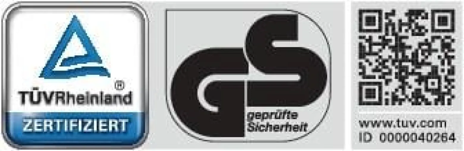 Lotz Stehhilfe Integralschaum Gestell rot Sitzhöhe 600 - 850 mm - 3600.04 1 SR00