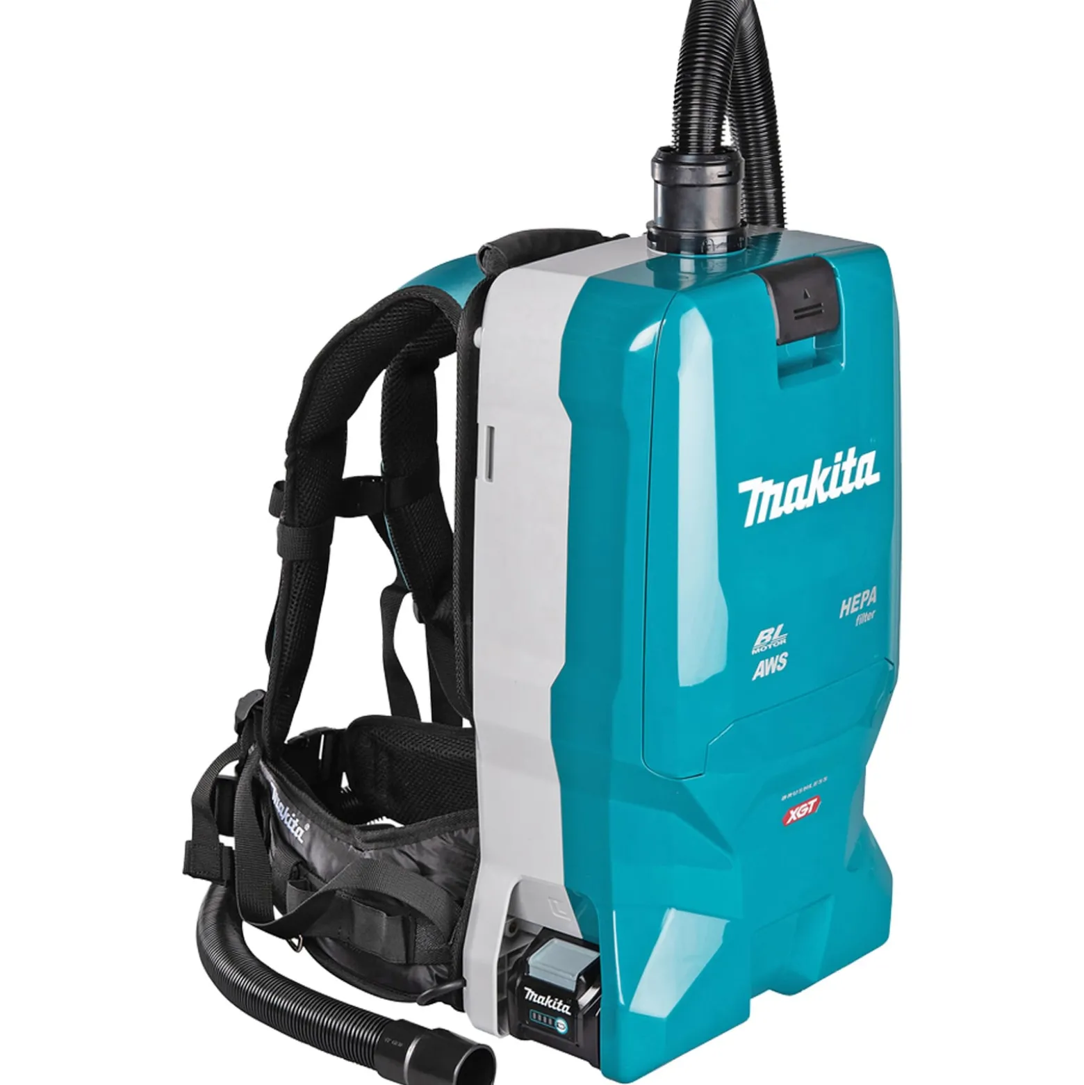 Makita Akku-Rucksackstaubsauger 40V max. mit Bluetooth Solo - VC012GZ01