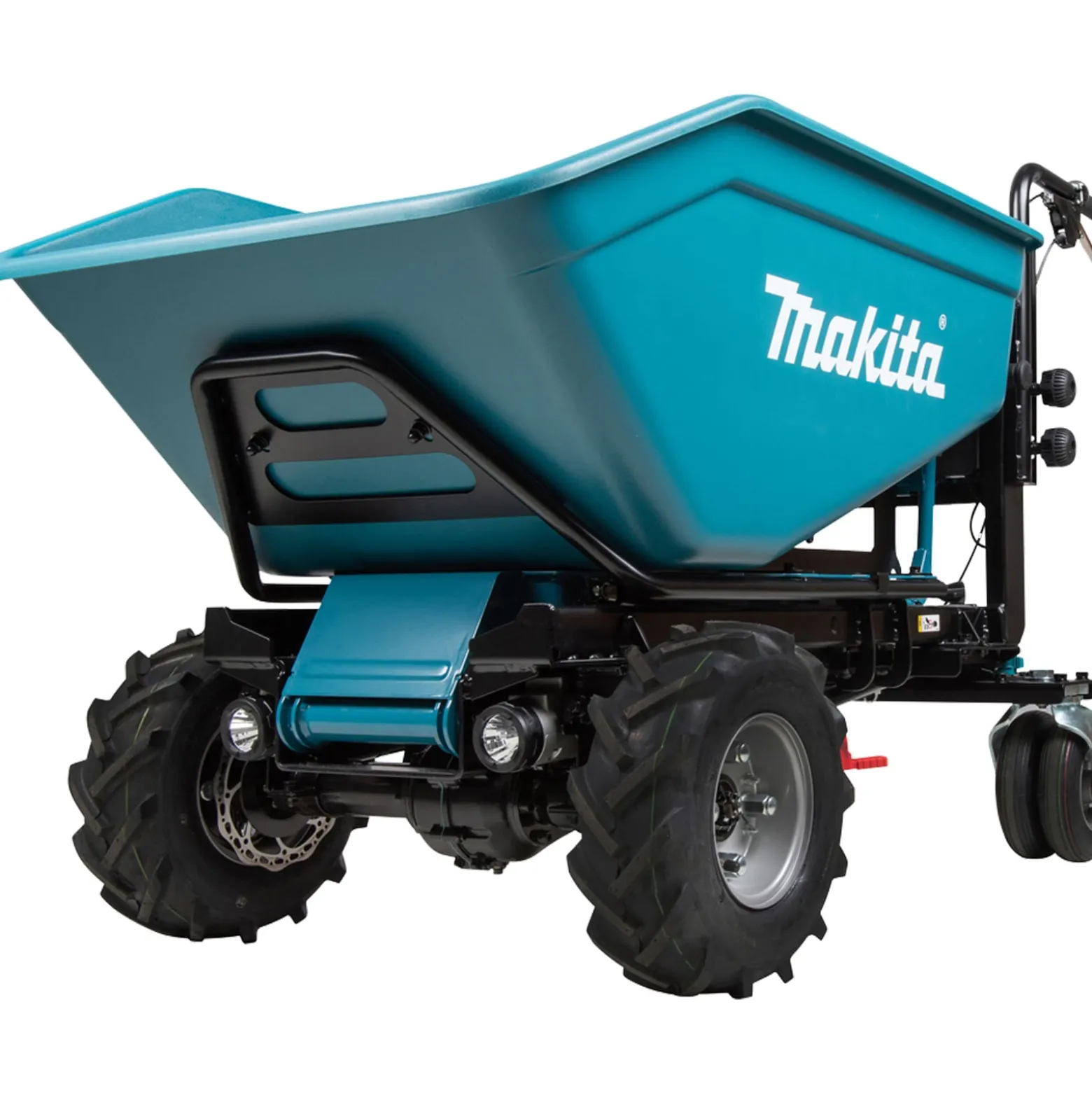 Makita Akku-Schubkarre 2x18V mit elektrischer Kippfunktion Solo - DCU602Z