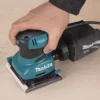 Makita BO4555J Faust-Schwingschleifer Klett 200 W im MAKPAC