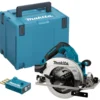 Makita DHS783ZJU Akku-Handkreissäge 18 V Ø 190 mm Solo inkl. Zubehör-Set + Funk-Adapter im MakPac