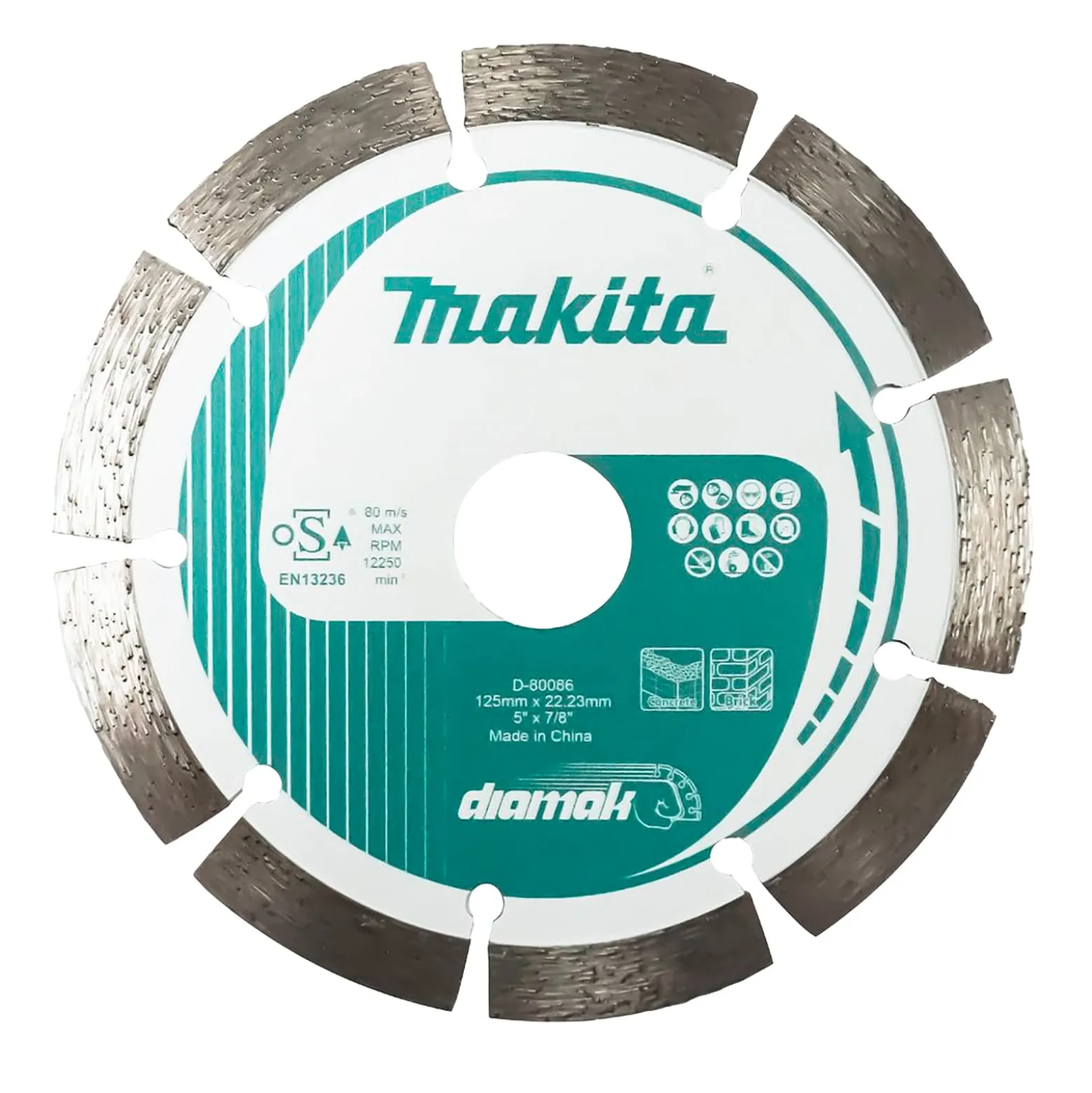 Makita Diamantsch. 125x22,23 DIAMAK - D-80086
