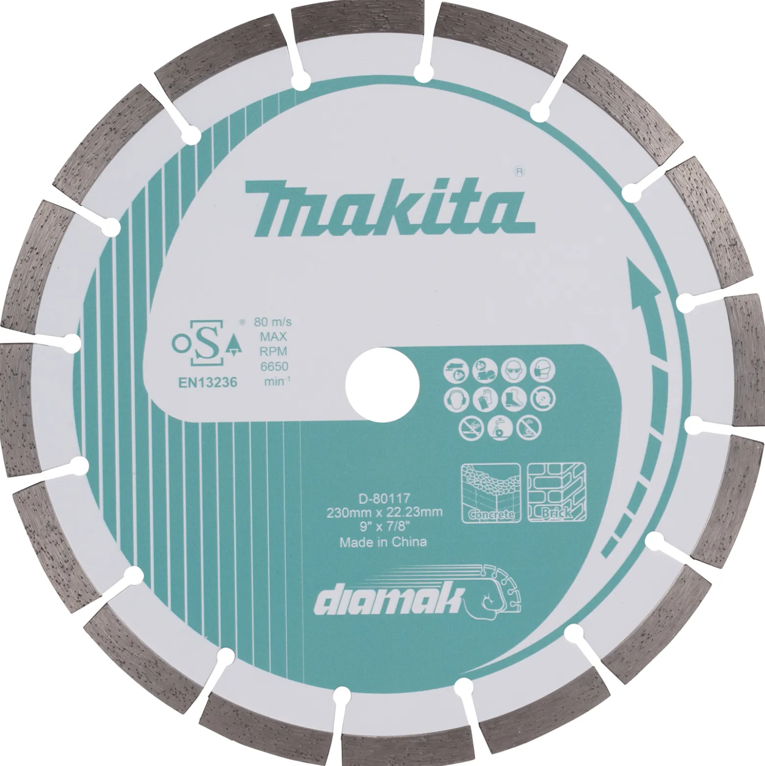 Makita Diamantsch. 230x22,23 DIAMAK - D-80117