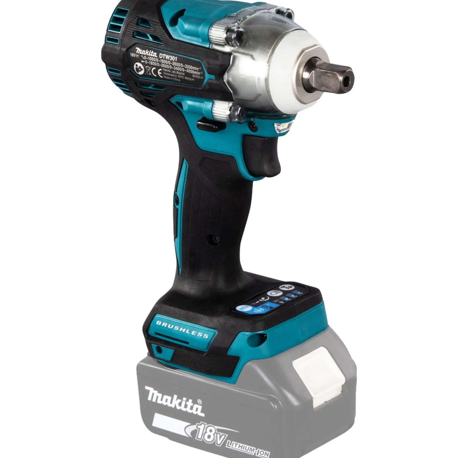 Makita DTW301Z Akku-Schlagschrauber 18V 1/2"-Außenvierkant mit Kugelrastung Solo