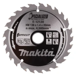 Makita EFFICUT Sägeblatt 136x20x25Z - E-12120