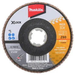 Makita Fächerschleifscheibe 125 mm Z60 - D-76015
