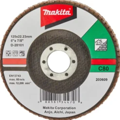 Makita Fächerschleifscheibe 125 mm C80F - D-28101