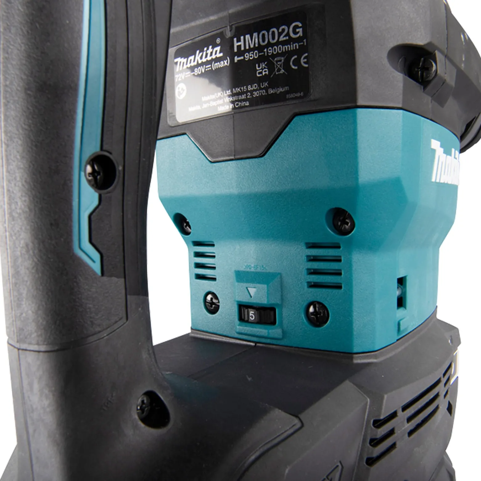 Makita HM002GZ03 Akku-Stemmhammer 2x40V max. Solo im Koffer