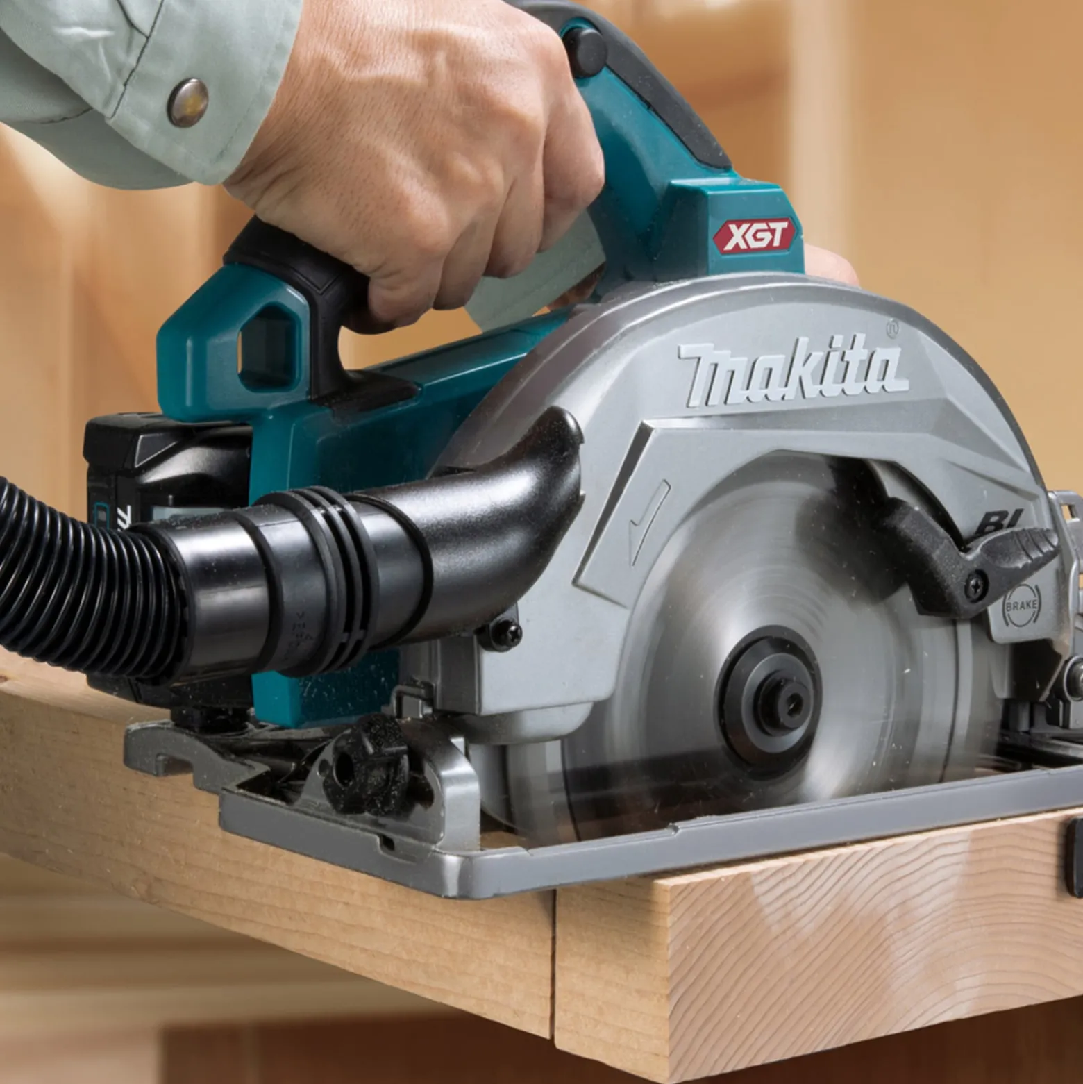 Makita HS004GZ01 Akku-Handkreissäge 40 V max. Ø 185 - 190 mm Solo
