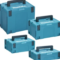 Makita MAKPAC Systemkoffer Gr. 1 + Gr. 2 + Gr. 3 + Gr. 4