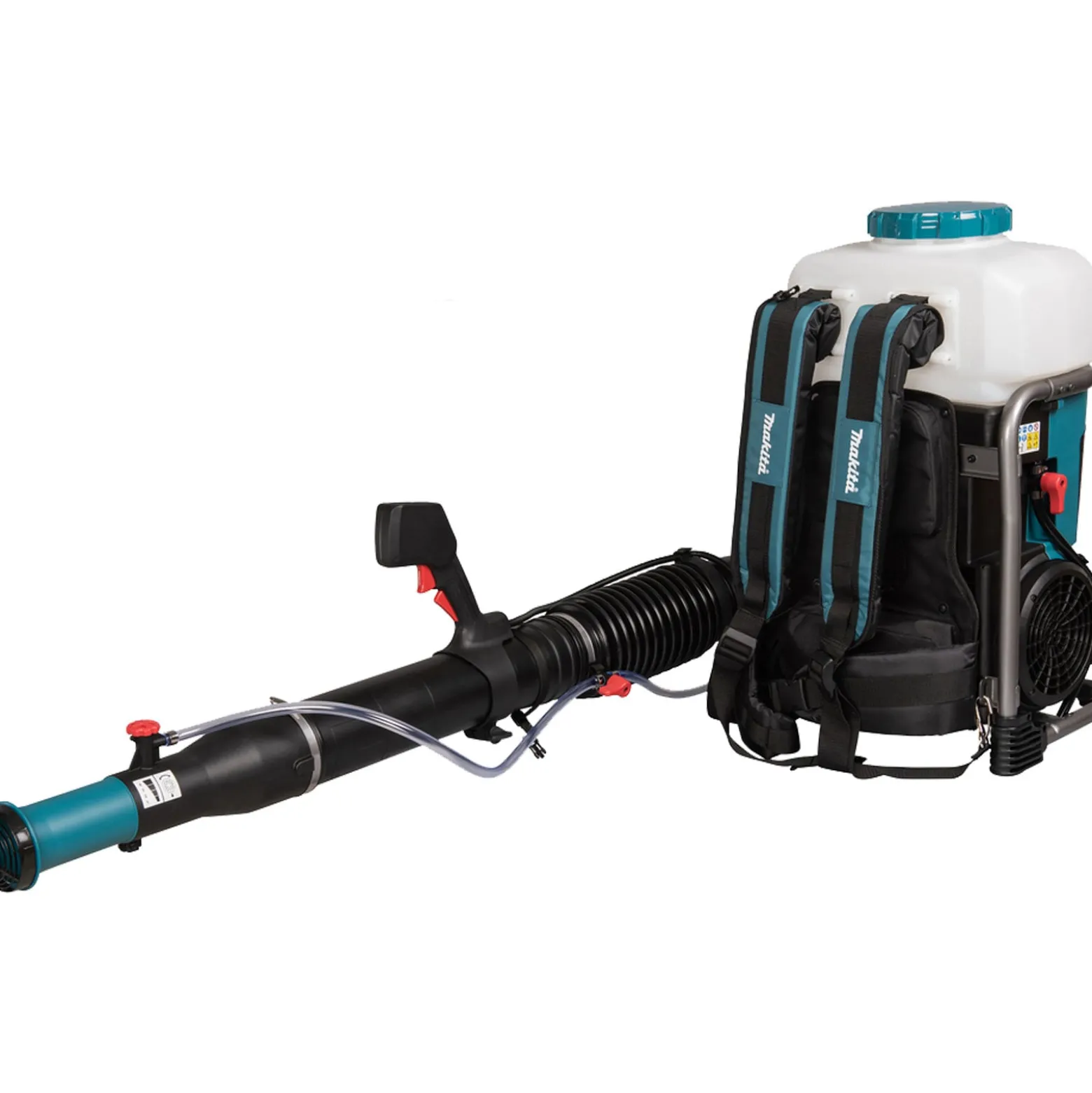 Makita PM001GL202 Akku-Rucksacksprühgerät 40 V max. / 2x 8,0 Ah Akku + Doppelladegerät