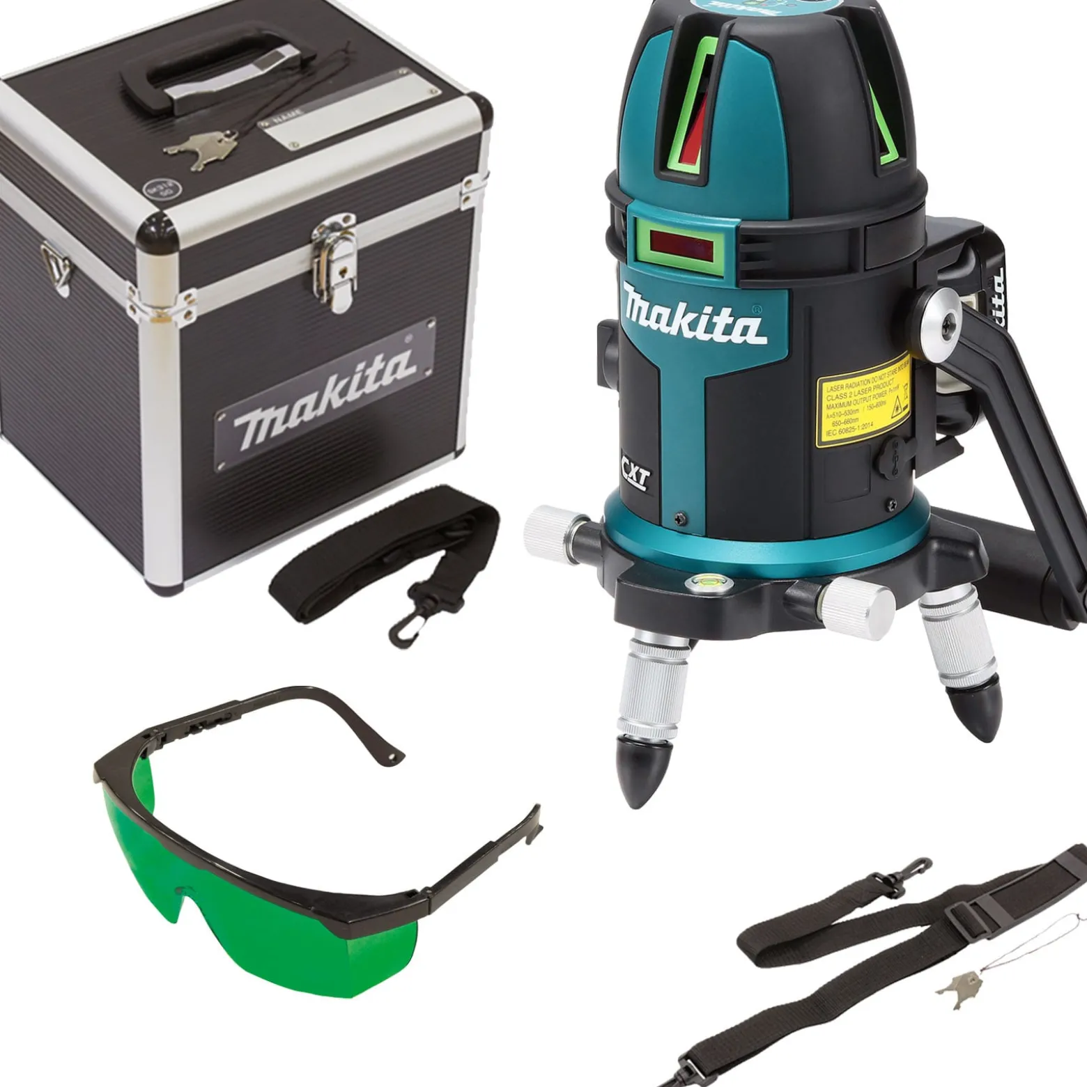 Makita SK312GDZ Akku-Multi Linienlaser grün 12 V max. Solo im Transportkoffer