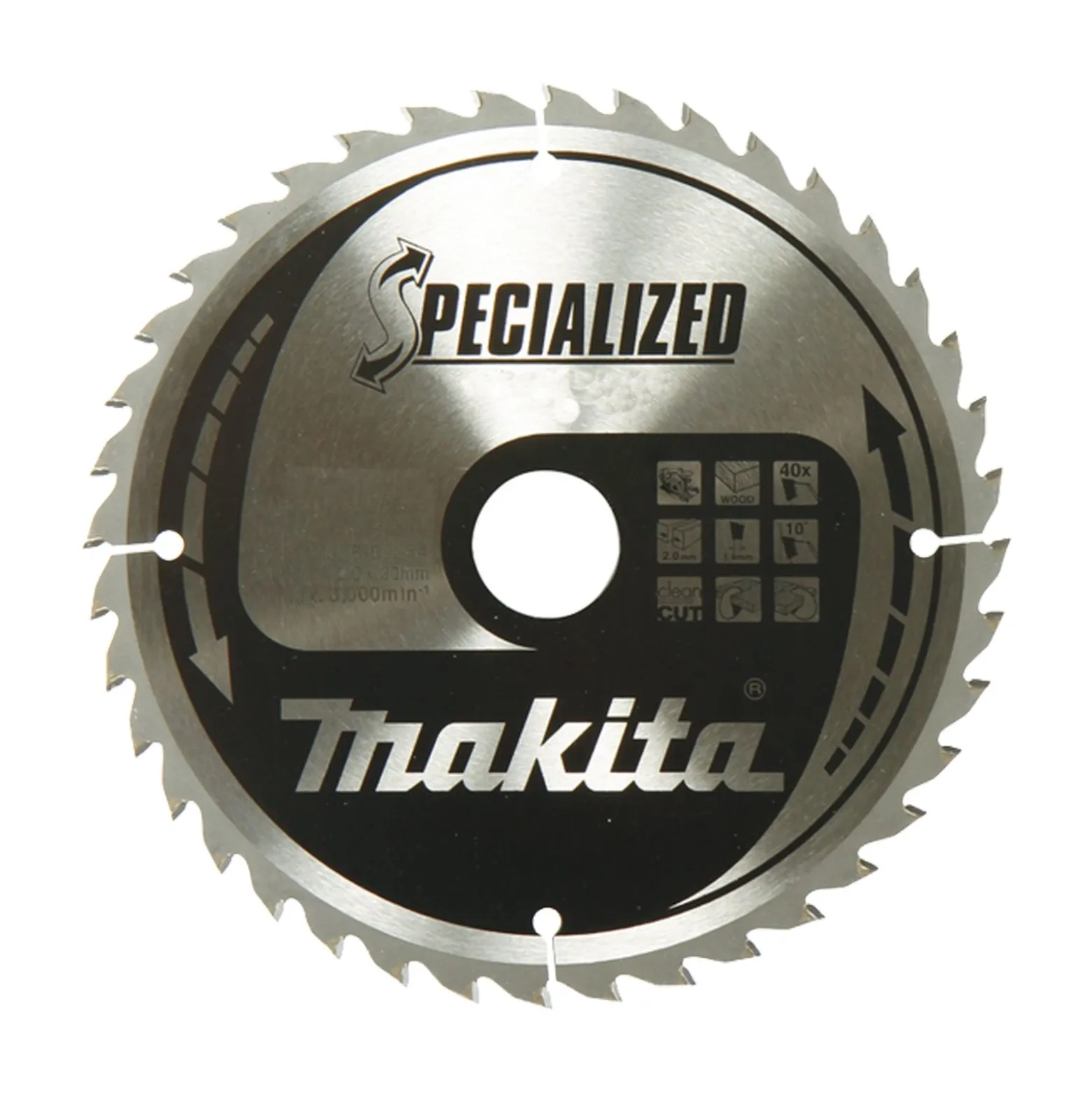 Makita SPECIALIZED Sägeblatt 190x30x12Z - B-33554