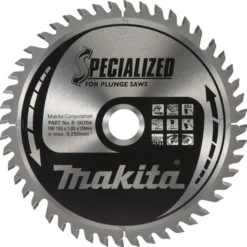 Makita SPECIALIZED Sägeblatt 165 x 20 x 48Z - B-56764 ersetzt B-33015