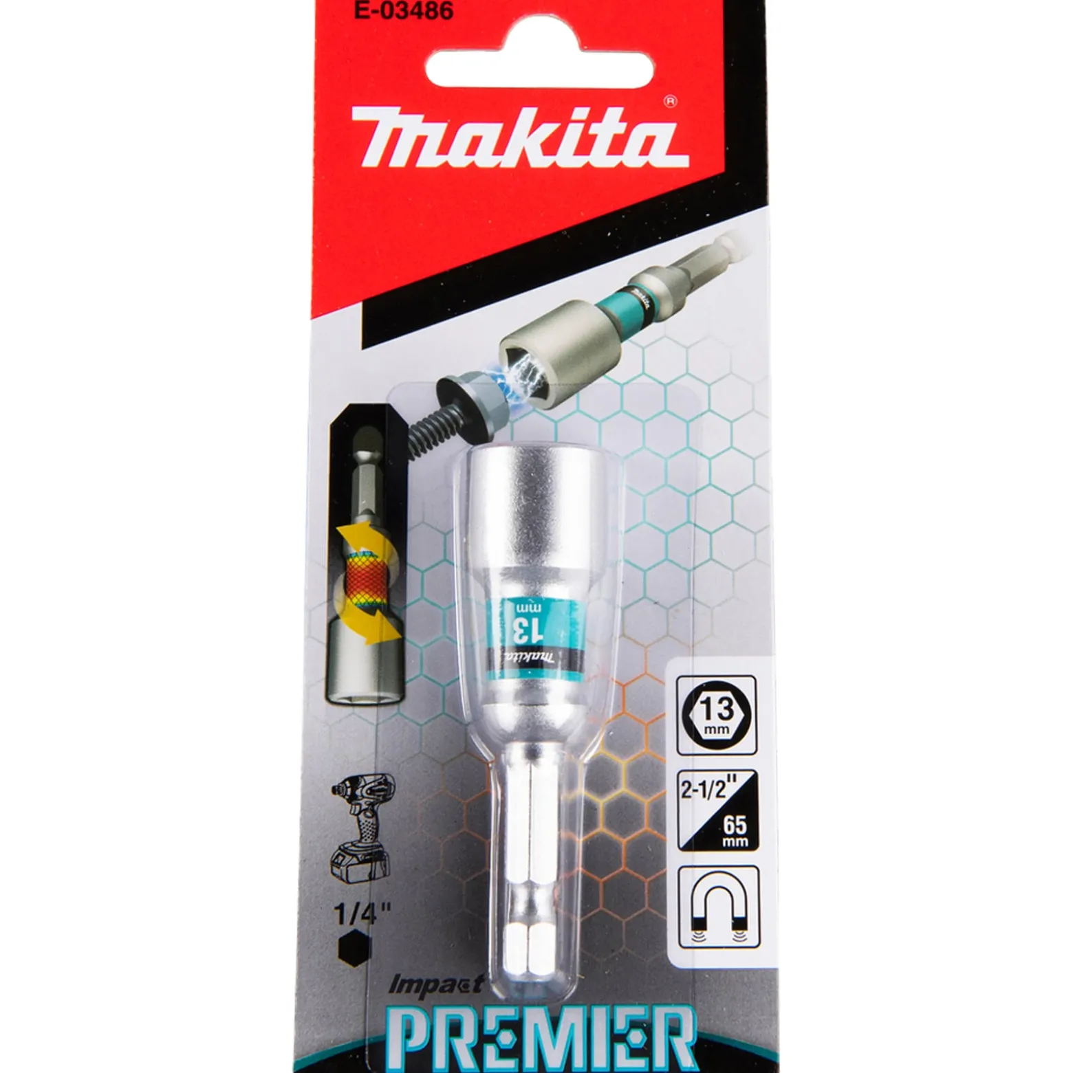 Makita Torsion Steckschlüssel SW 13 - E-03486