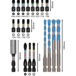 Makita Transportkoffer für Akku-Bohrschrauber / - Schlabohrschrauber / -Schlagschrauber - 141856-3