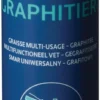 Mehrzweckfett graphitiert 400g schwarz Kartusche TECWERK