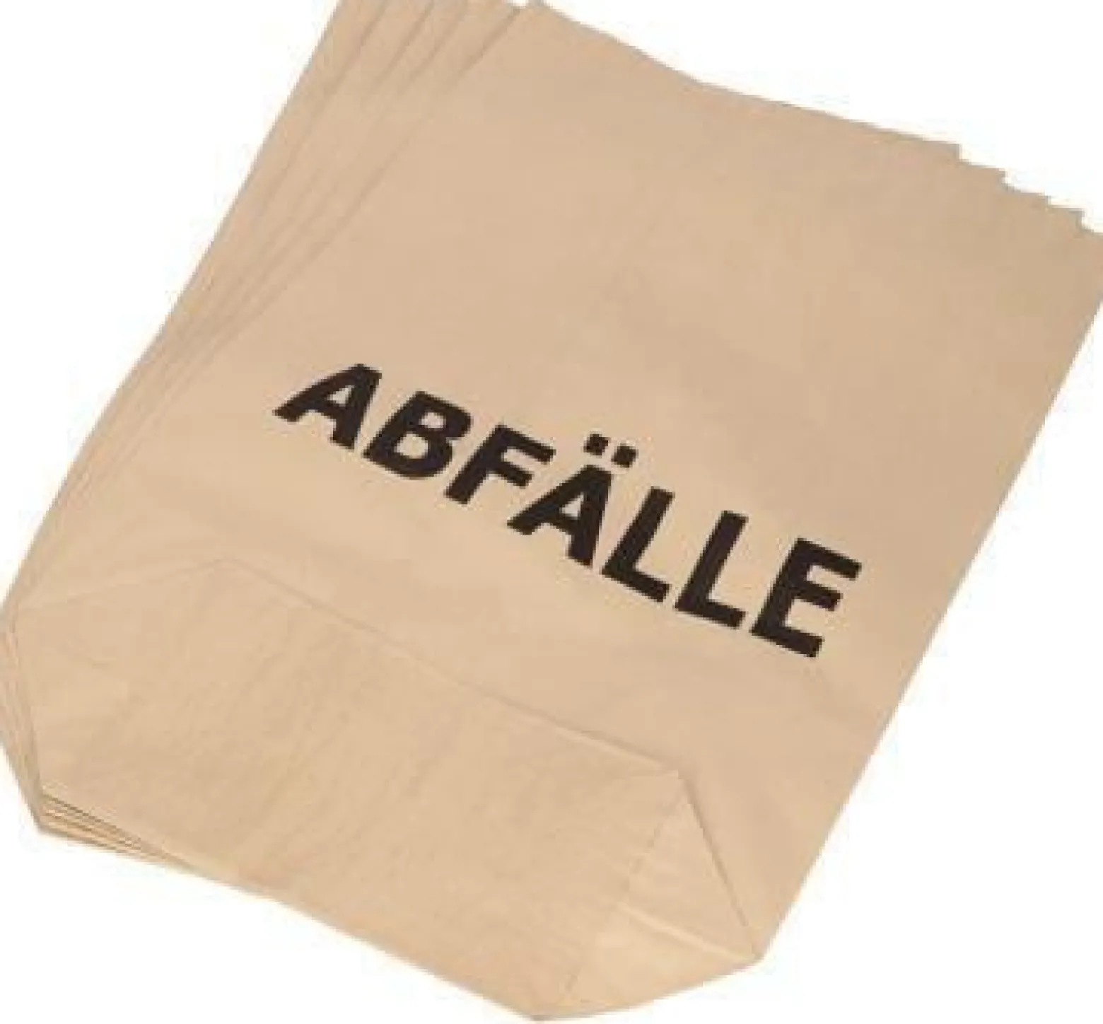 Müllsack 70l 70g 2lagig Papier natronbraun 25 St./Pack.