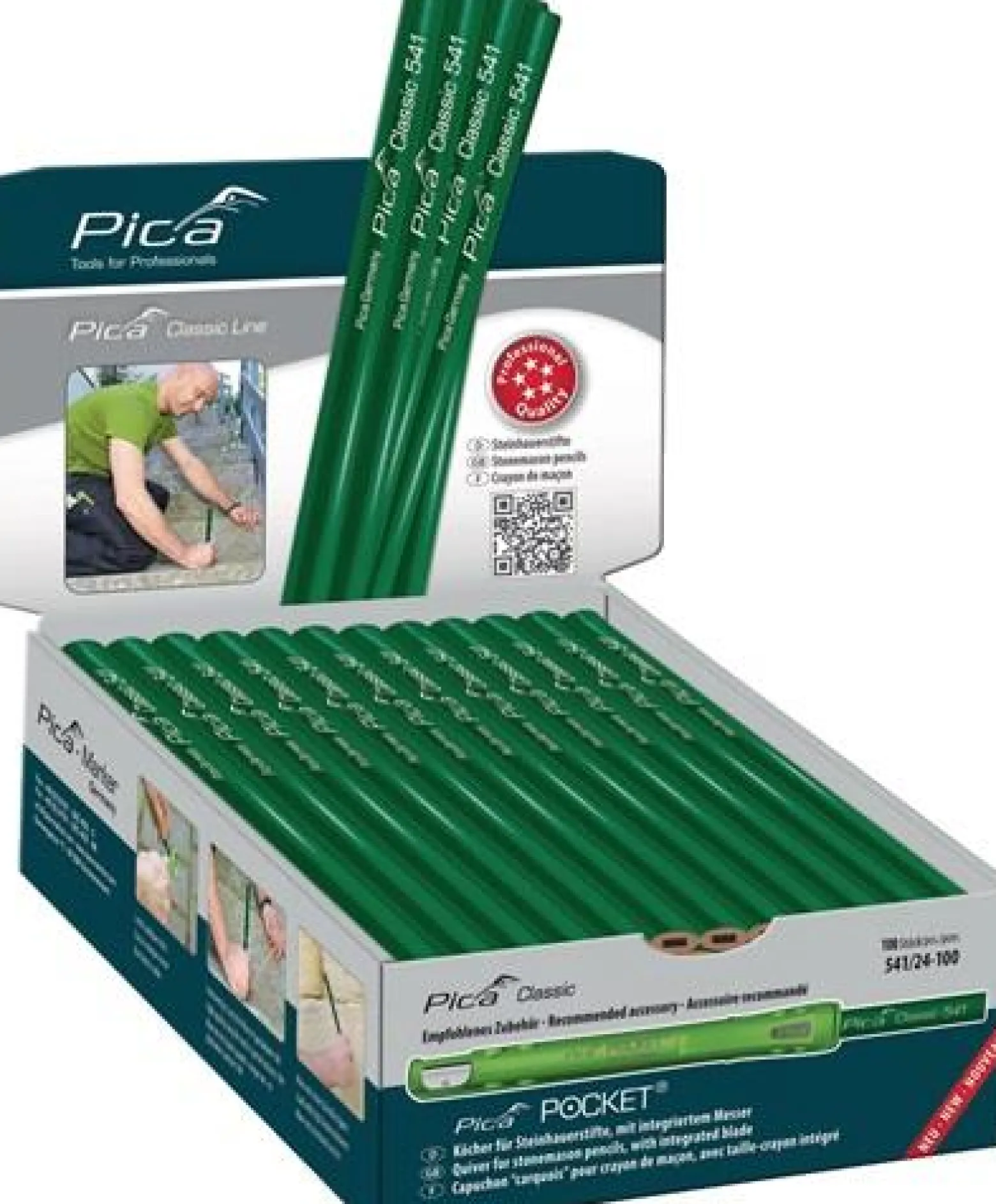 Pica Steinhauerstift Classic 541 Länge 24 cm - 541/24-100