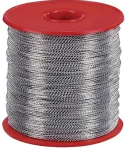 Plombendraht in.0,5/auß.0,3mm 1,1mm L.ca.400m Fe verz.1kg/Ring