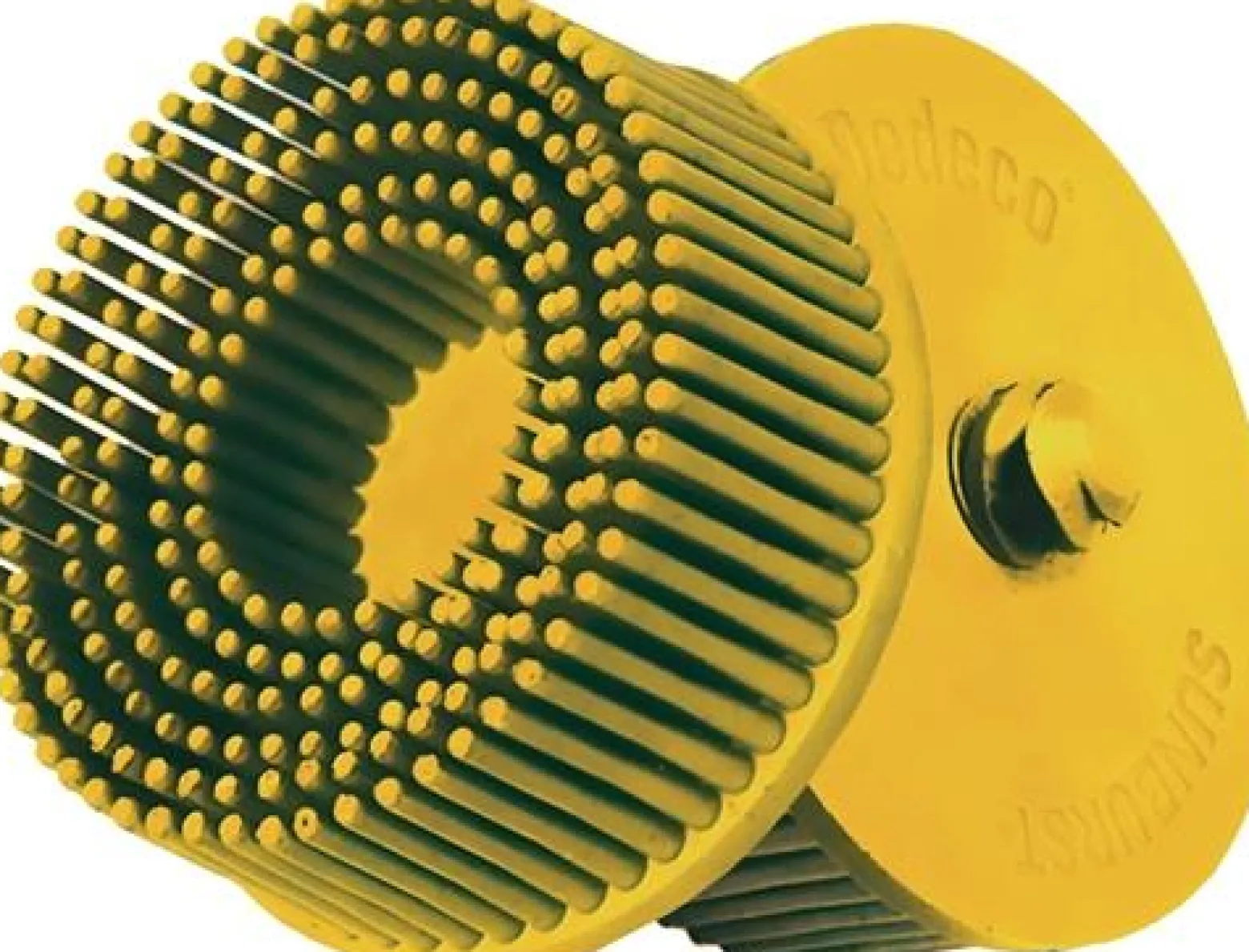 Radialbürstenscheibe Sunburst D.51mm K.80 A80 CRS B.51 gelb 25000min-¹ TYROLIT