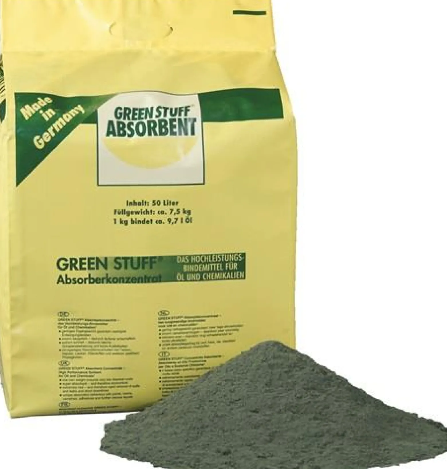 RAW Universalbindemittel Green Stuff Inhalt 50 l - 52.55.53