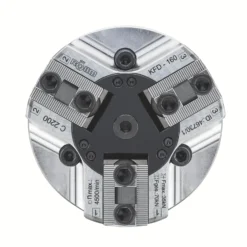 Röhm Kraftspannfutter KFD 160, 3-Backen, gewichtserleichert, Zylindrische Zentrieraufnahme - 046730