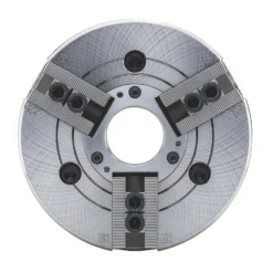 Röhm Kraftspannfutter KFD-HE 170, 3-Backen, Spitzverzahnung90°, Zylindrische Zentrieraufnahme - 154384
