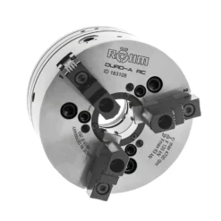 Röhm Kraftspannfutter KFD-HE 170, 3-Backen, Spitzverzahnung90°, Zylindrische Zentrieraufnahme - 154384