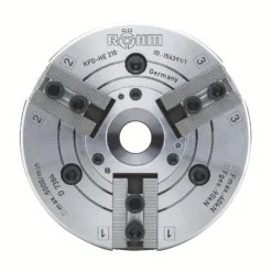 Röhm Kraftspannfutter KFD-HE 315, 3-Backen, Spitzverzahnung 60°, neutrale Ausführung - 154830