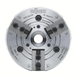 Röhm Kraftspannfutter KFD-HE 315, 3-Backen, Spitzverzahnung 60°, neutrale Ausführung - 154830