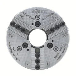 Röhm Kraftspannfutter KFD-HS 110, 3-Backen, Spitzverzahnung 90°, Zylindrische Zentrieraufnahme - 149406