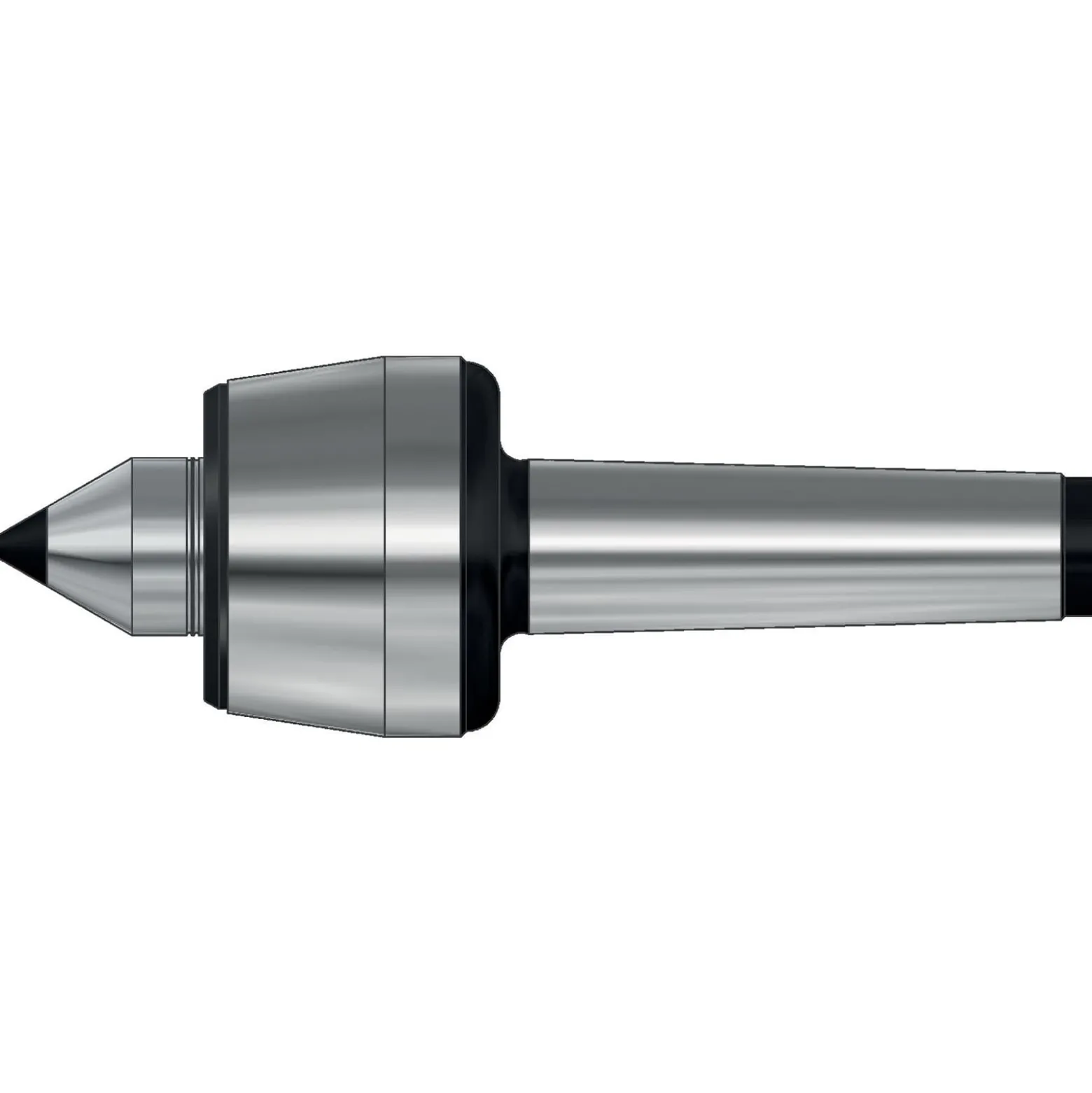 Röhm Mitlaufende Zentrierspitzen 60°, MK4, Größe 108, mit Hartmetalleinsatz - 093306