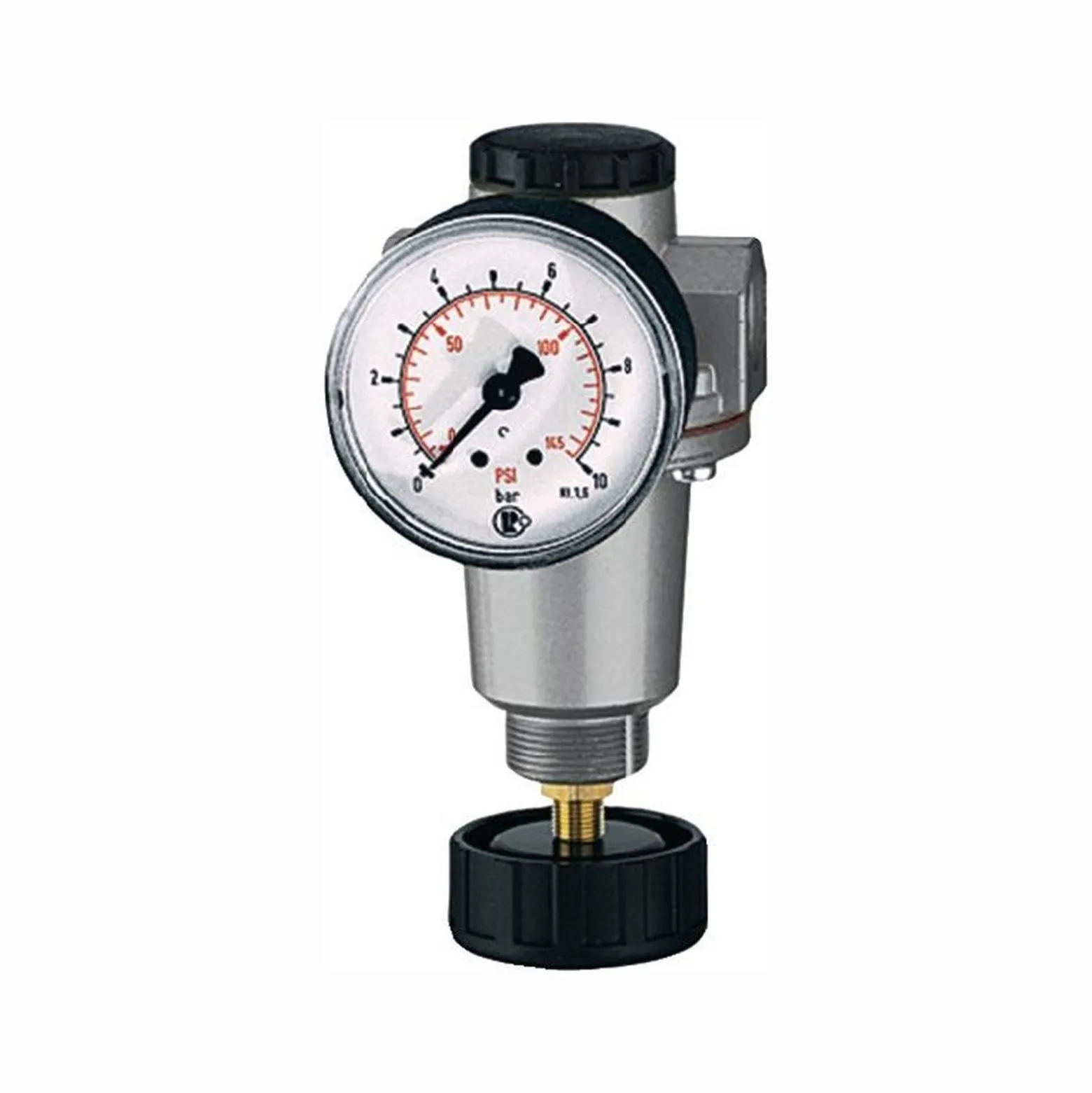Riegler Druckregler Standard Gewinde inkl. Manometer BG 1 G 1/4 - 100807