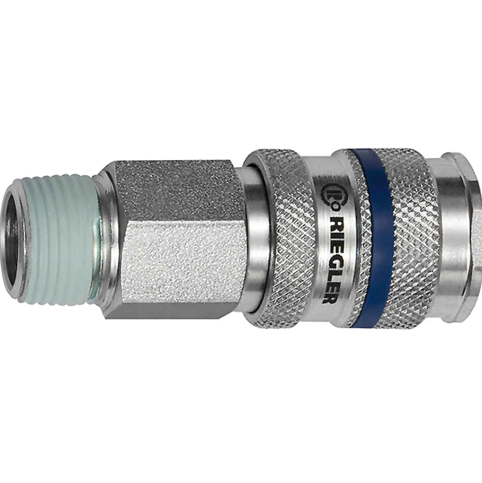 Riegler Schnellverschlusskupplung NW 7,8 Stahl R 1/4 AG - 141512