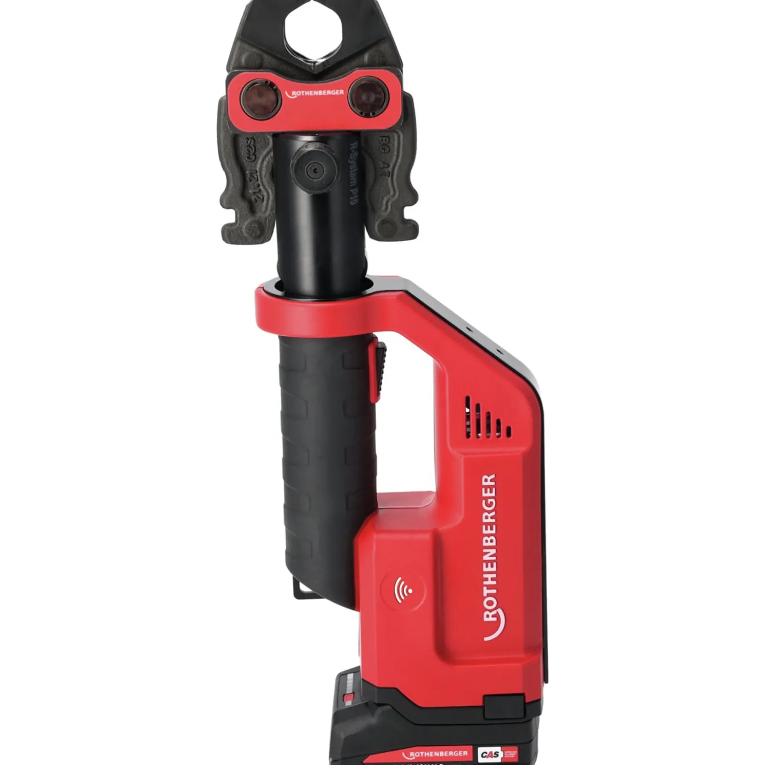 ROTHENBERGER Akku-Pressmaschine ROMAX COMPACT III Set RFz12-16-20, 2Ah, EU, CAS - 1000004434