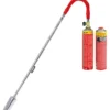 ROTHENBERGER Industrial Breitstrahlbrenner Turbo Plus inkl. 2x Multigas (je 600 ml) - 1500005296