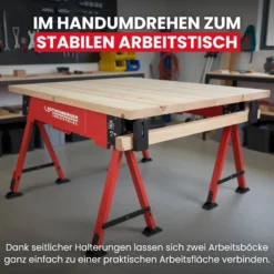 ROTHENBERGER Industrial Falt Arbeitsbock, 4er-Set - 1500005803