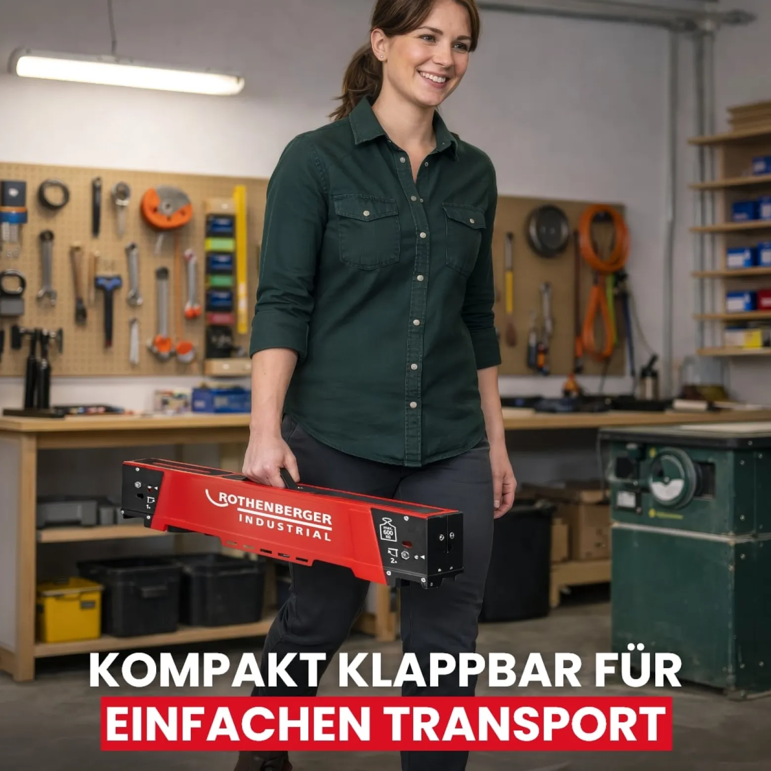 ROTHENBERGER Industrial Falt Arbeitsbock, 4er-Set - 1500005803